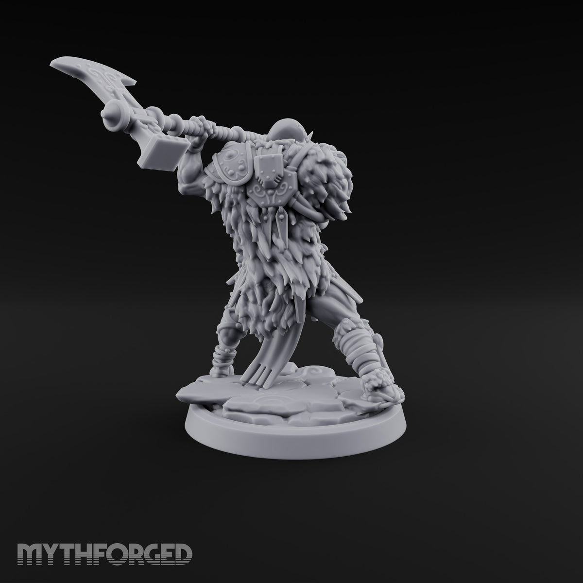 Old Runes, New Firepower Space Orc Heavy Warrior G