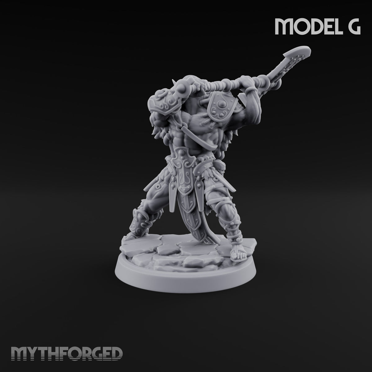 Old Runes, New Firepower Space Orc Heavy Warrior G