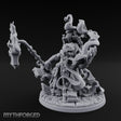 Tome And Staff Clutching Tortle Archmage Miniature for Dungeons and Dragons, Pathfinder or other TTRPGs