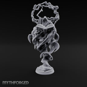 Tome And Tendril Conjuring Lich Seer Miniature for Dungeons and Dragons, Pathfinder or other TTRPGs