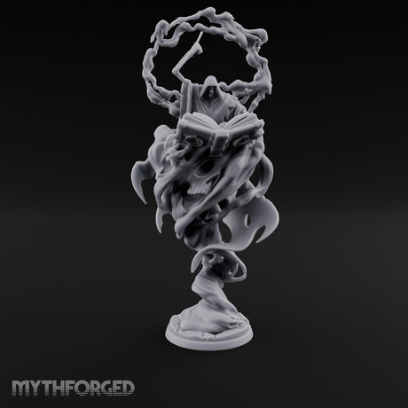 Tome And Tendril Conjuring Lich Seer Miniature for Dungeons and Dragons, Pathfinder or other TTRPGs