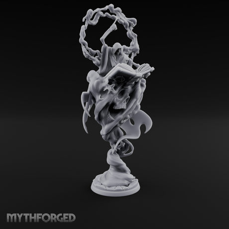 Tome And Tendril Conjuring Lich Seer Miniature for Dungeons and Dragons, Pathfinder or other TTRPGs