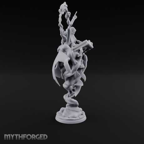 Tome And Tendril Conjuring Lich Seer Miniature for Dungeons and Dragons, Pathfinder or other TTRPGs