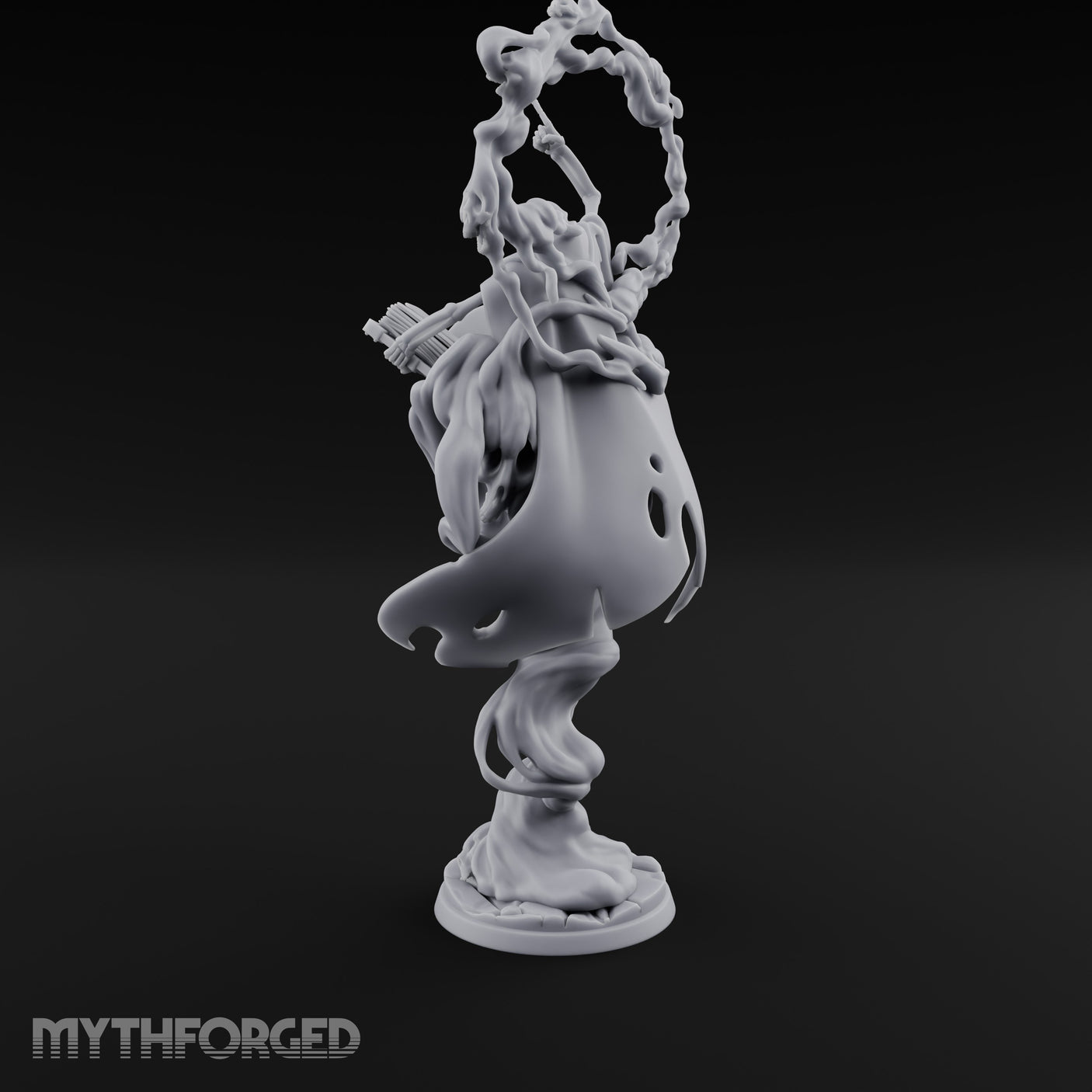 Tome And Tendril Conjuring Lich Seer Miniature for Dungeons and Dragons, Pathfinder or other TTRPGs