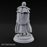 Tome And Wand Human Wizard Miniature for Dungeons and Dragons, Pathfinder or other TTRPGs