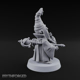 Tome Clutching Halfling Scholar Miniature for Dungeons and Dragons, Pathfinder or other TTRPGs