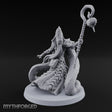 Tome Clutching Ilithid Mage Miniature for Dungeons and Dragons, Pathfinder or other TTRPGs