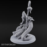 Tome Clutching Ilithid Mage Miniature for Dungeons and Dragons, Pathfinder or other TTRPGs