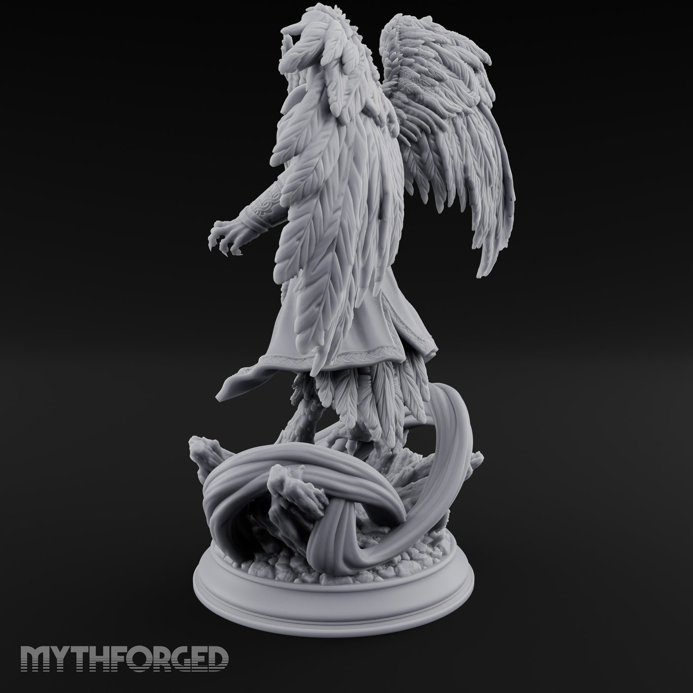 Tome Clutching Wizard Miniature for Dungeons and Dragons, Pathfinder or other TTRPGs