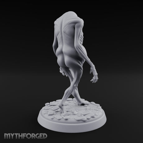 Tongue Lolling Gut Swollen Fleshwarp Miniature for Dungeons and Dragons, Pathfinder or other TTRPGs