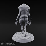 Tongue Lolling Gut Swollen Fleshwarp Miniature for Dungeons and Dragons, Pathfinder or other TTRPGs