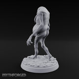 Tongue Lolling Gut Swollen Fleshwarp Miniature for Dungeons and Dragons, Pathfinder or other TTRPGs