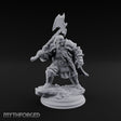 Shouldering the Axe Dwarf Warrior