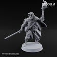 Torch And Map Bearing Tomb Raider A Miniature for Dungeons and Dragons, Pathfinder or other TTRPGs