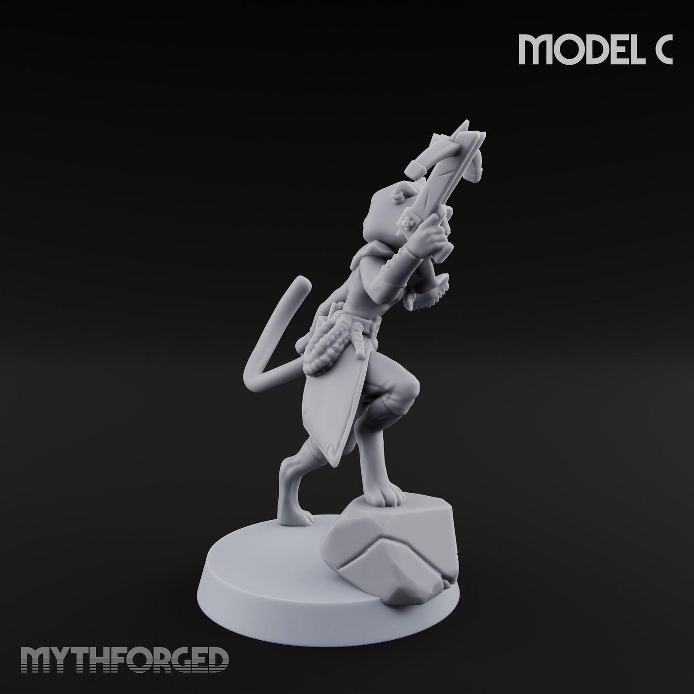 Torch And Map Bearing Tomb Raider C Miniature for Dungeons and Dragons, Pathfinder or other TTRPGs