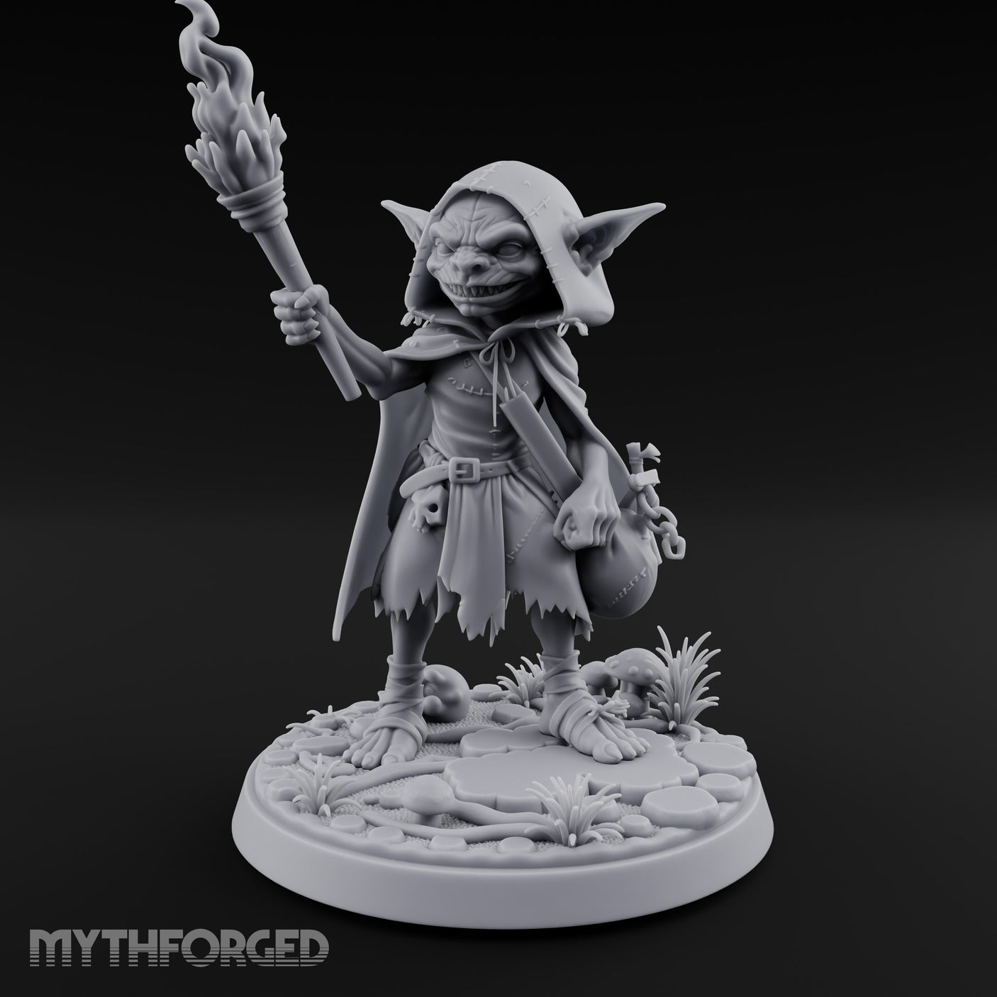 Torch Brandishing Goblin Thief