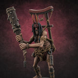 Torii Gate Bearing Oni Giant — painted concept preview (miniature supplied unpainted)