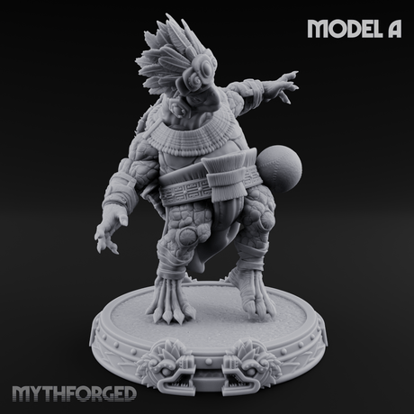 The Skull Shell Tribe A Miniature for Dungeons and Dragons, Pathfinder or other TTRPGs