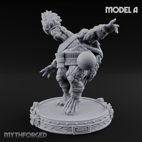 The Skull Shell Tribe A Miniature for Dungeons and Dragons, Pathfinder or other TTRPGs