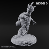 The Skull Shell Tribe Miniature for Dungeons and Dragons, Pathfinder or other TTRPGs