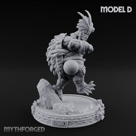 The Skull Shell Tribe D Miniature for Dungeons and Dragons, Pathfinder or other TTRPGs