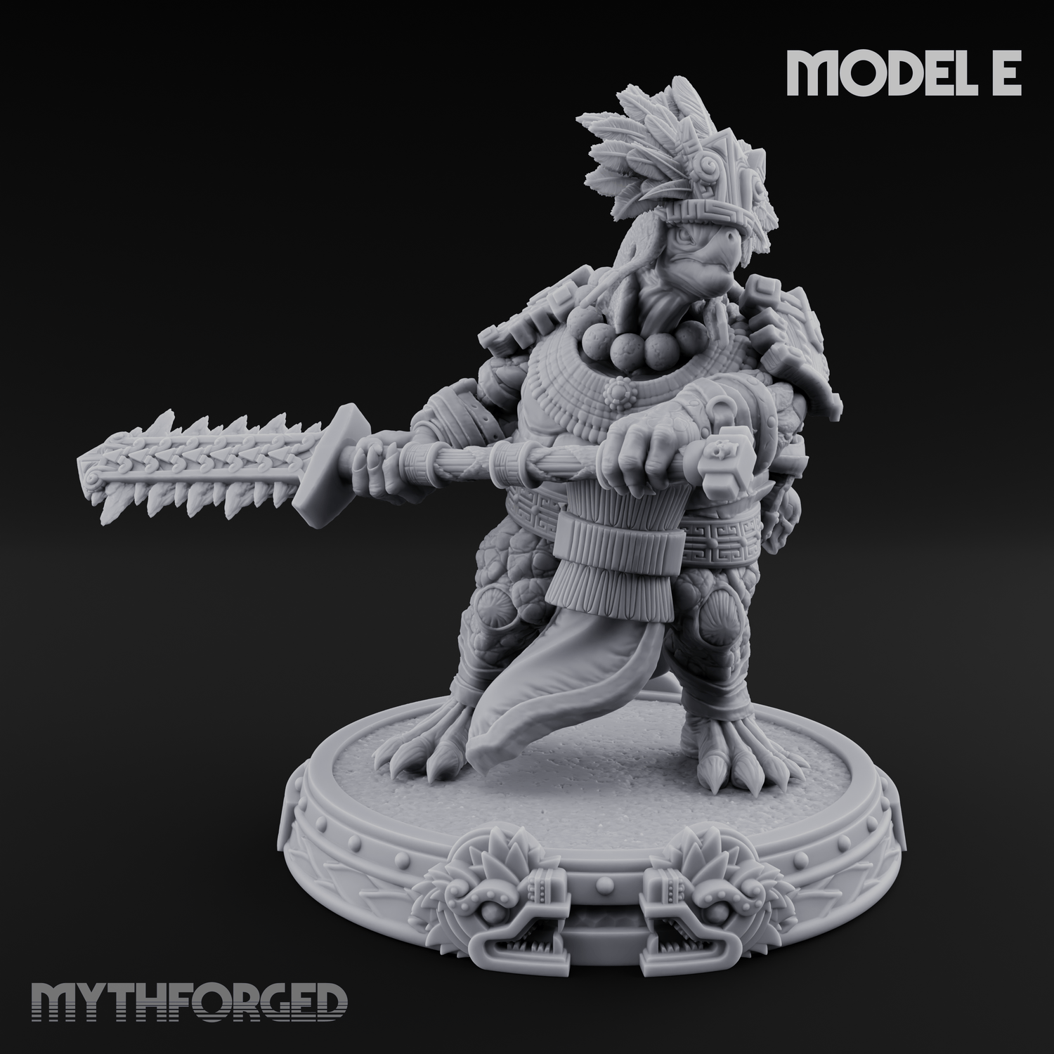 The Skull Shell Tribe Miniature for Dungeons and Dragons, Pathfinder or other TTRPGs