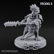 The Skull Shell Tribe E Miniature for Dungeons and Dragons, Pathfinder or other TTRPGs