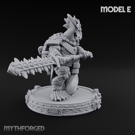 The Skull Shell Tribe E Miniature for Dungeons and Dragons, Pathfinder or other TTRPGs