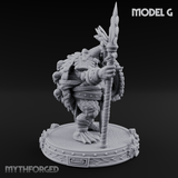 The Skull Shell Tribe G Miniature for Dungeons and Dragons, Pathfinder or other TTRPGs