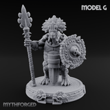 The Skull Shell Tribe G Miniature for Dungeons and Dragons, Pathfinder or other TTRPGs