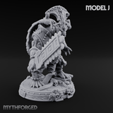 The Skull Shell Tribe J Miniature for Dungeons and Dragons, Pathfinder or other TTRPGs
