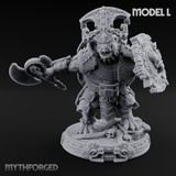 The Skull Shell Tribe Miniature for Dungeons and Dragons, Pathfinder or other TTRPGs