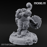 The Skull Shell Tribe Miniature for Dungeons and Dragons, Pathfinder or other TTRPGs