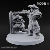Tower Shield Lugging Ashigaru Shield Bearer A Miniature for Dungeons and Dragons, Pathfinder or other TTRPGs