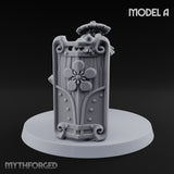 Tower Shield Lugging Ashigaru Shield Bearer A Miniature for Dungeons and Dragons, Pathfinder or other TTRPGs