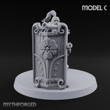 Tower Shield Lugging Ashigaru Shield Bearer C Miniature for Dungeons and Dragons, Pathfinder or other TTRPGs
