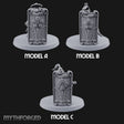 Tower Shield Lugging Ashigaru Shield Bearers Miniature for Dungeons and Dragons, Pathfinder or other TTRPGs