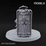Tower Shield Lugging Ashigaru Shield Bearers Miniature for Dungeons and Dragons, Pathfinder or other TTRPGs