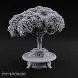 Hay Cart Left Mid-Lane Wooden Town Street Scenery E