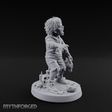 Toy Clutching Wailing Zombie Child Miniature for Dungeons and Dragons, Pathfinder or other TTRPGs