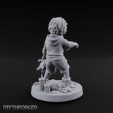 Toy Clutching Wailing Zombie Child Miniature for Dungeons and Dragons, Pathfinder or other TTRPGs