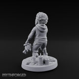 Toy Clutching Wailing Zombie Child Miniature for Dungeons and Dragons, Pathfinder or other TTRPGs