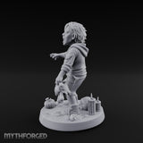 Toy Clutching Wailing Zombie Child Miniature for Dungeons and Dragons, Pathfinder or other TTRPGs