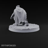 Eyes on the Trail Human Scout A Miniature for Dungeons and Dragons, Pathfinder or other TTRPGs