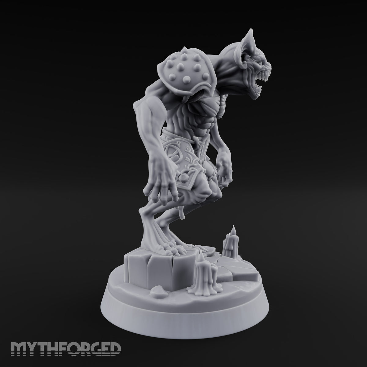 Mid-Transformation Vampire Monstrosity Miniature for Dungeons and Dragons, Pathfinder or other TTRPGs