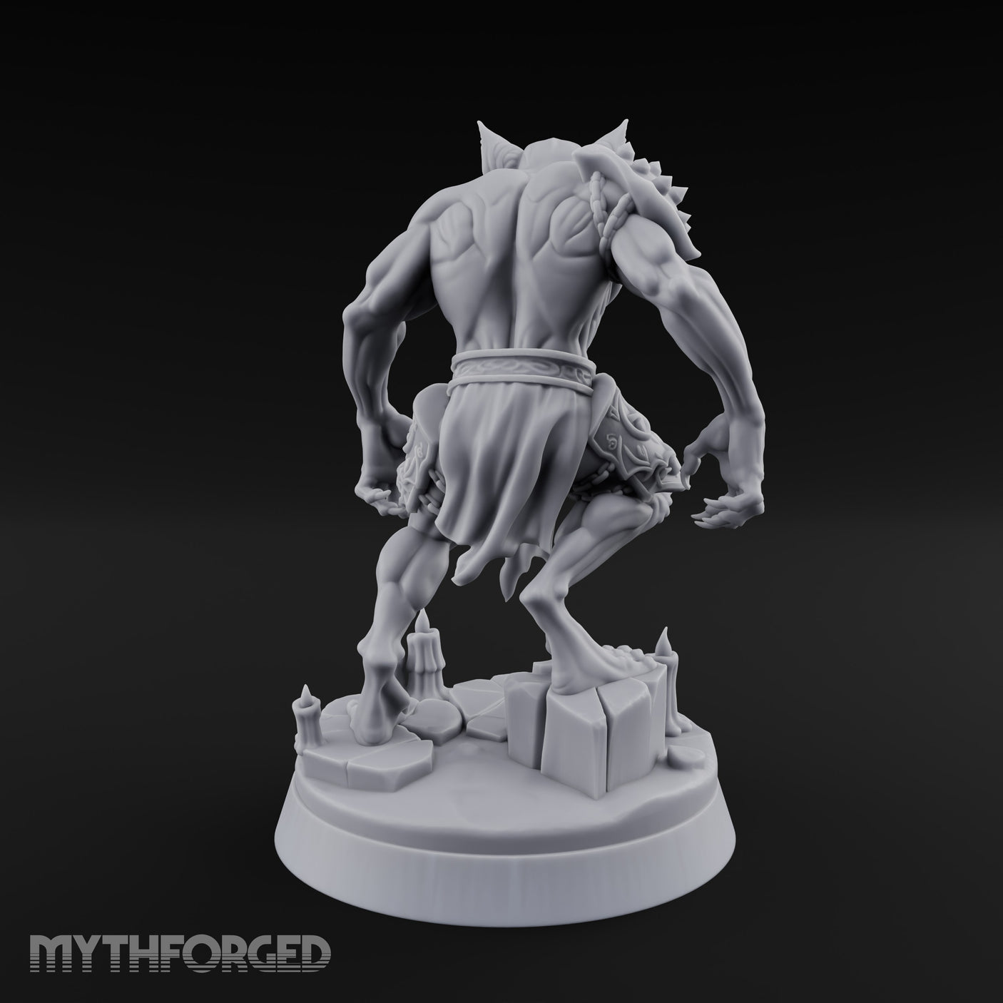 Mid-Transformation Vampire Monstrosity Miniature for Dungeons and Dragons, Pathfinder or other TTRPGs