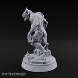 Mid-Transformation Vampire Monstrosity Miniature for Dungeons and Dragons, Pathfinder or other TTRPGs