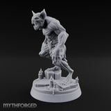 Mid-Transformation Vampire Monstrosity Miniature for Dungeons and Dragons, Pathfinder or other TTRPGs