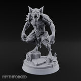 Mid-Transformation Vampire Monstrosity Miniature for Dungeons and Dragons, Pathfinder or other TTRPGs