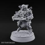 Tray Toting Goblin Alchemist Miniature for Dungeons and Dragons, Pathfinder or other TTRPGs